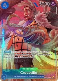 Crocodile (Seven Warlords of the Sea Binder Set) - One Piece Promotion Cards - One Piece Card Game card