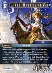 Asura, Manusya of War - Gunslinger in the Abyss - Final Fantasy TCG card