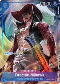 Dracule Mihawk (Seven Warlords of the Sea Binder Set) - One Piece Promotion Cards - One Piece Card Game card