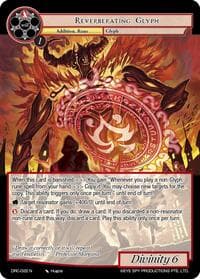 Reverberating Glyph - Descent into the Raven's Catacombs - Force of Will card