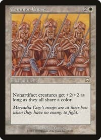 Common Cause - Mercadian Masques - Magic: The Gathering card