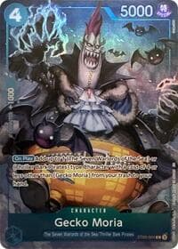 Gecko Moria (Seven Warlords of the Sea Binder Set) - One Piece Promotion Cards - One Piece Card Game card