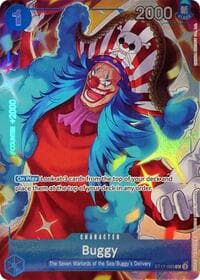 Buggy (Seven Warlords of the Sea Binder Set) - One Piece Promotion Cards - One Piece Card Game card