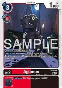 Agumon - Sinister Order - Digimon Card Game card