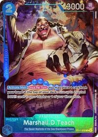 Marshall.D.Teach (Seven Warlords of the Sea Binder Set) - One Piece Promotion Cards - One Piece Card Game card