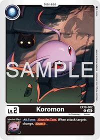 Koromon - Sinister Order - Digimon Card Game card