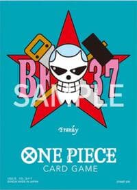 One Piece Card Game Official Sleeves - Premium Franky (70-Pack) - Bandai Card Sleeves - Card Sleeves card