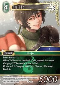 Yuffie LB - Gunslinger in the Abyss - Final Fantasy TCG card
