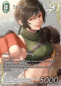Yuffie LB (Full Art) - Gunslinger in the Abyss - Final Fantasy TCG card