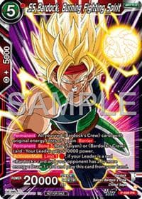 SS Bardock, Burning Fighting Spirit (Ultra-Bout Series Tournament Pack Vol.13) - Tournament Promotion Cards - Dragon Ball Super: Masters card