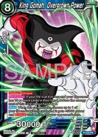 King Gomah, Overgrown Power (Ultra-Bout Series Tournament Pack Vol.13) - Tournament Promotion Cards - Dragon Ball Super: Masters card