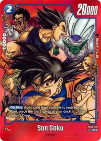 Son Goku - FB05-031 (Limited Pack MANGA Version 01) - Tournament and Championship Promos - Dragon Ball Super: Fusion World card