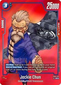 Jackie Chun (Limited Pack MANGA Version 01) - Tournament and Championship Promos - Dragon Ball Super: Fusion World card