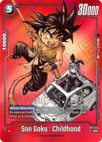 Son Goku : Childhood - SB01-053 (Limited Pack MANGA Version 01) - Tournament and Championship Promos - Dragon Ball Super: Fusion World card