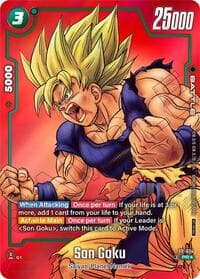 Son Goku - FP-034 (Limited Pack MANGA Version 01) - Tournament and Championship Promos - Dragon Ball Super: Fusion World card