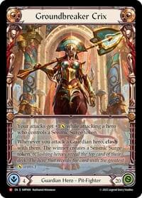 Groundbreaker Crix - Smash Palace - Flesh and Blood TCG card