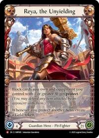 Reya, the Unyielding - Smash Palace - Flesh and Blood TCG card