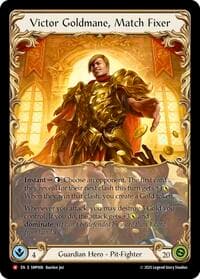 Victor Goldmane, Match Fixer - Smash Palace - Flesh and Blood TCG card