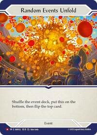 Random Events Unfold - Smash Palace - Flesh and Blood TCG card