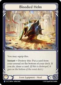 Bloodied Helm - Smash Palace - Flesh and Blood TCG card