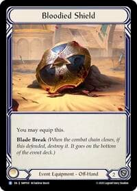 Bloodied Shield - Smash Palace - Flesh and Blood TCG card