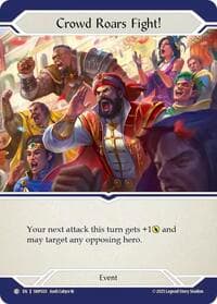 Crowd Roars Fight! - Smash Palace - Flesh and Blood TCG card