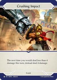 Crushing Impact - Smash Palace - Flesh and Blood TCG card