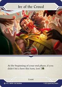 Ire of the Crowd - Smash Palace - Flesh and Blood TCG card