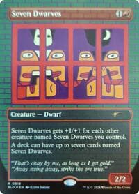 Seven Dwarves (0818) (Rainbow Foil) - Secret Lair Drop Series - Magic: The Gathering card