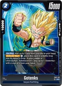 Gotenks - Wish For Shenron - Dragon Ball Super: Fusion World card
