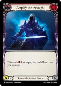 Amplify the Arknight (Red) - Armory Deck: Legends Viserai - Flesh and Blood TCG card