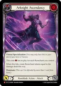 Arknight Ascendancy (Red) - Armory Deck: Legends Viserai - Flesh and Blood TCG card