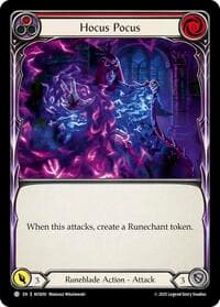 Hocus Pocus (Red) - Armory Deck: Legends Viserai - Flesh and Blood TCG card
