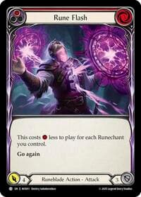 Rune Flash (Red) - Armory Deck: Legends Viserai - Flesh and Blood TCG card