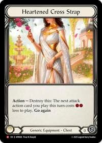 Heartened Cross Strap - Armory Deck: Legends Prism - Flesh and Blood TCG card