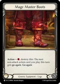 Mage Master Boots - Armory Deck: Legends Prism - Flesh and Blood TCG card