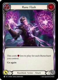 Rune Flash (Blue) - Armory Deck: Legends Viserai - Flesh and Blood TCG card