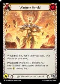 Wartune Herald (Yellow) - Armory Deck: Legends Prism - Flesh and Blood TCG card