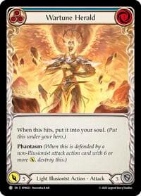 Wartune Herald (Blue) - Armory Deck: Legends Prism - Flesh and Blood TCG card