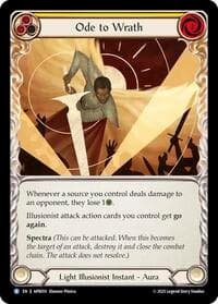 Ode to Wrath - Armory Deck: Legends Prism - Flesh and Blood TCG card