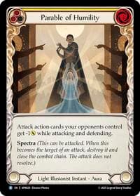 Parable of Humility - Armory Deck: Legends Prism - Flesh and Blood TCG card