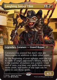 Laughing Jasper Flint - Secret Lair Showdown - Magic: The Gathering card