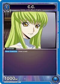 C.C. (002) - UEX03BT: CODE GEASS: Lelouch of the Rebellion Vol.2 - Union Arena card