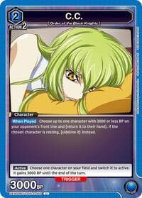 C.C. (003) - UEX03BT: CODE GEASS: Lelouch of the Rebellion Vol.2 - Union Arena card