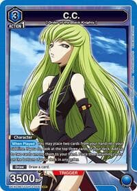 C.C. (005) - UEX03BT: CODE GEASS: Lelouch of the Rebellion Vol.2 - Union Arena card