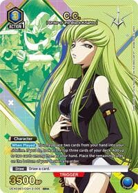 C.C. (005) (SR*) - UEX03BT: CODE GEASS: Lelouch of the Rebellion Vol.2 - Union Arena card