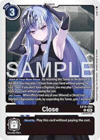 Close - Sinister Order - Digimon Card Game card