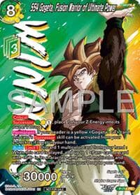 SS4 Gogeta, Fusion Warrior of Ultimate Power (Ultra-Bout Series Tournament Pack Vol.13) (Winner) - Tournament Promotion Cards - Dragon Ball Super: Masters card