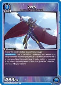 Zero (009) - UEX03BT: CODE GEASS: Lelouch of the Rebellion Vol.2 - Union Arena card