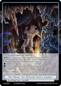 Tar Swamp, The Petrified Statue Garden - Descent into the Raven's Catacombs - Force of Will card